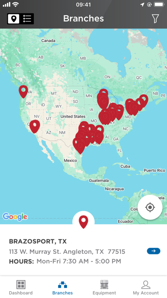 Select rental duration in days, weeks, or months